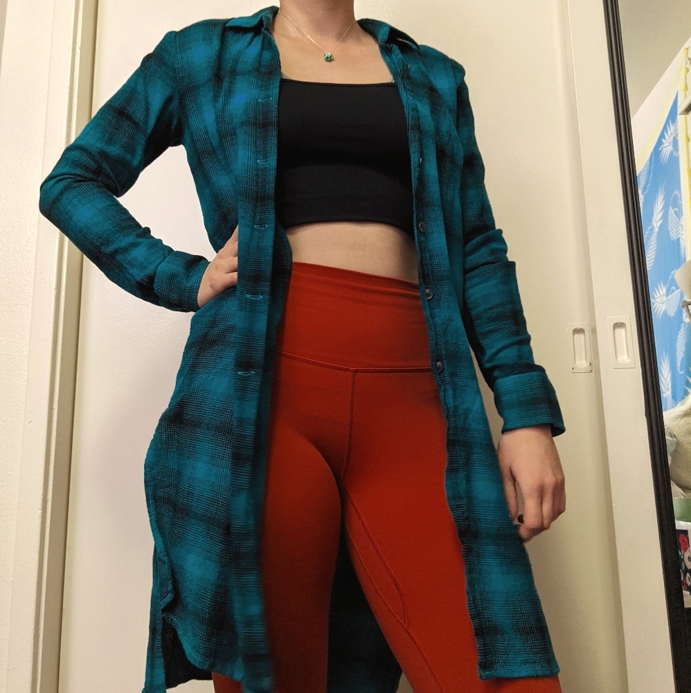 O'Neill Plaid Flannel Duster
